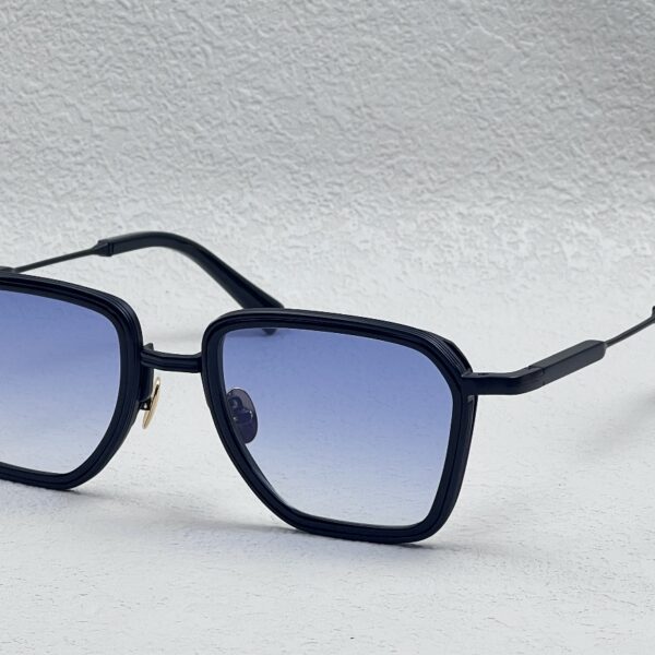 John Dalia Bril | Zwart / Blauw