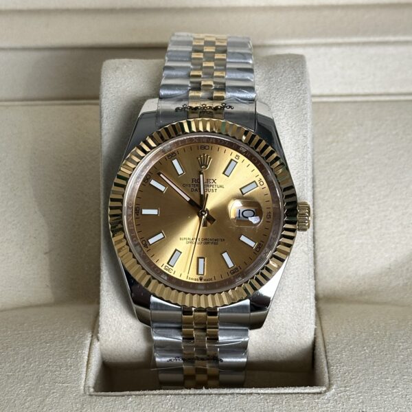 Rolex Datejust 41'' | Champagne dial bi-color Gold (AAA+)