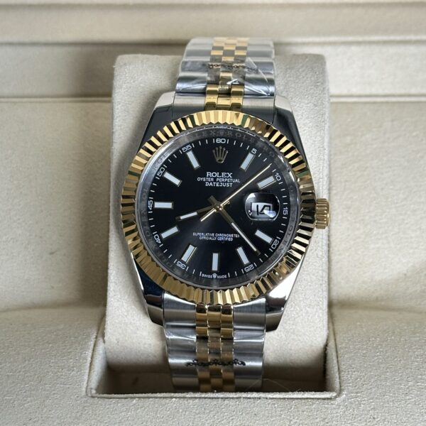 Rolex Datejust 41'' | Black dial bi-color Gold (AAA+)