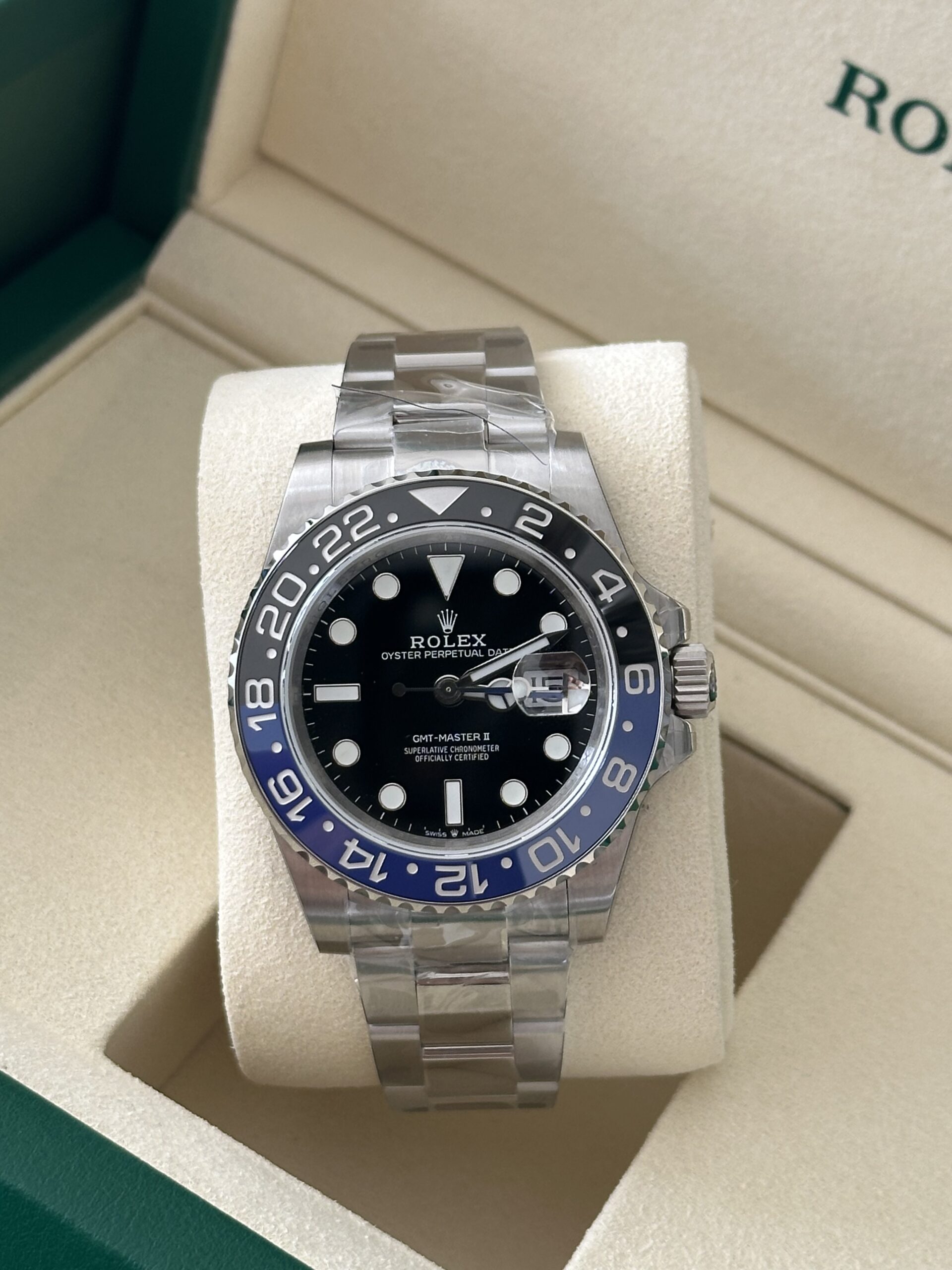 Rolex GMT-MASTER 40" | Batman Oyster (BP SWISS MADE) - Afbeelding 3