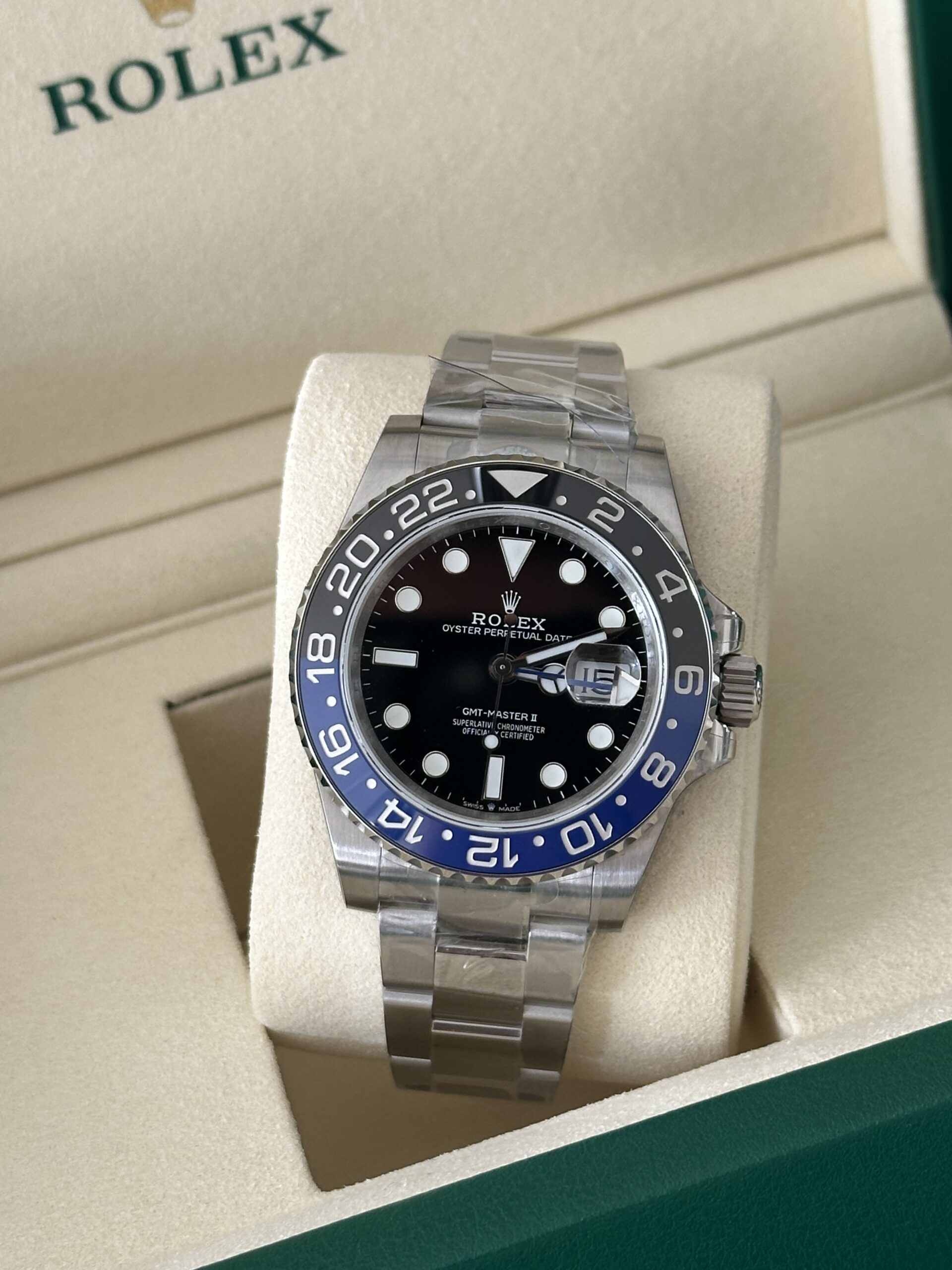 Rolex GMT-MASTER 40" | Batman Oyster (BP SWISS MADE) - Afbeelding 2
