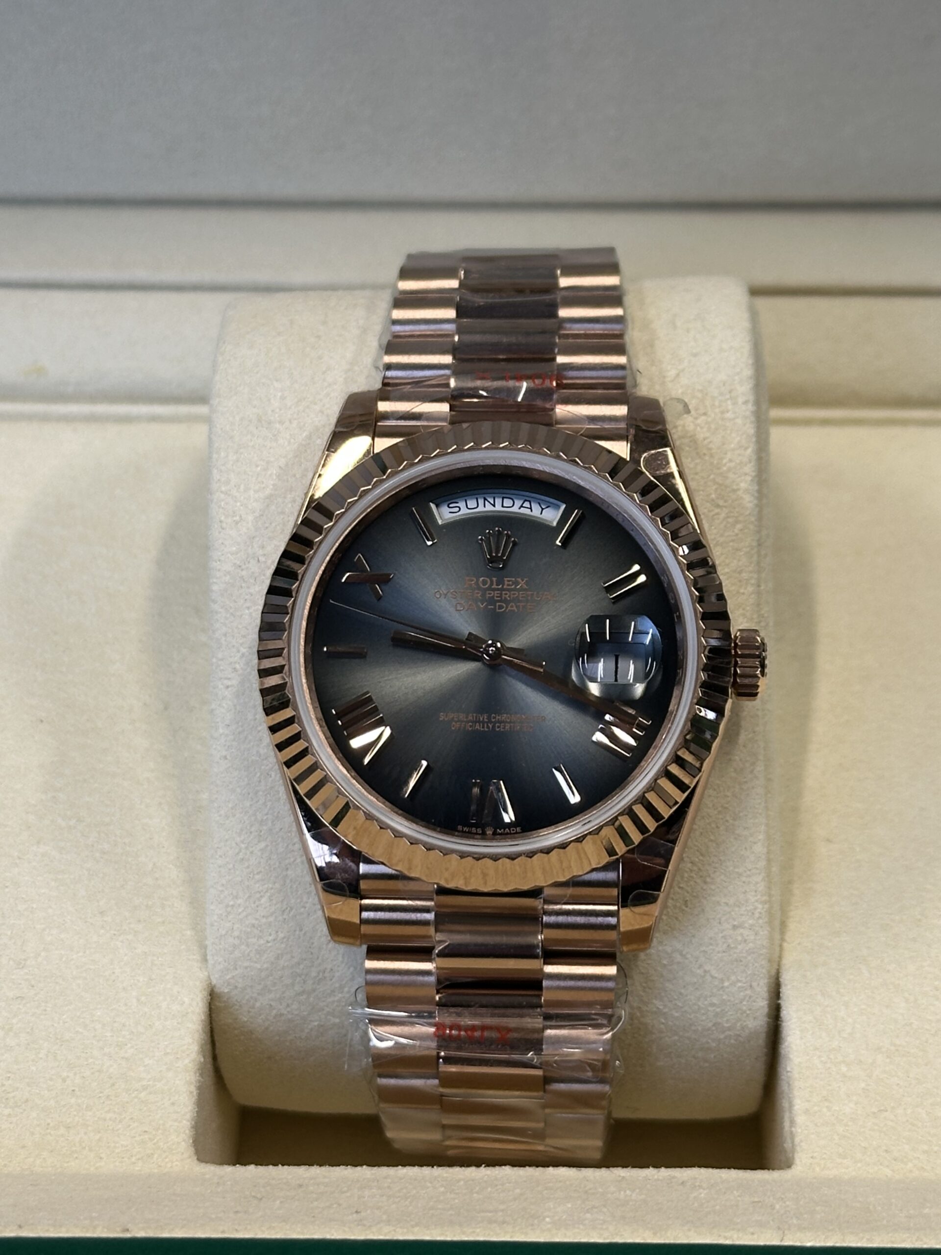 Rolex Day-Date 40" | Rose Gold Ombre Dial (SUPERCLONE)