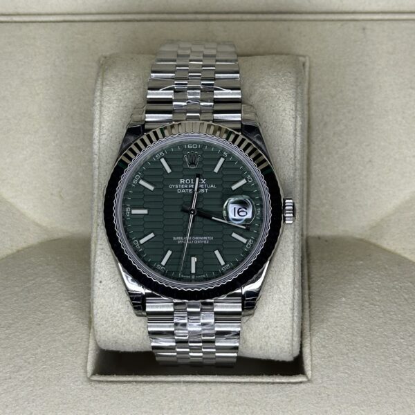 Rolex Datejust 41" | Mintgreen Motif Dial (SUPERCLONE)
