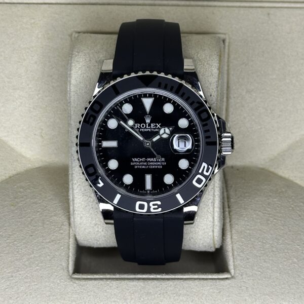 Rolex Yacht-Master 42" | White Gold Oysterflex (SUPERCLONE)