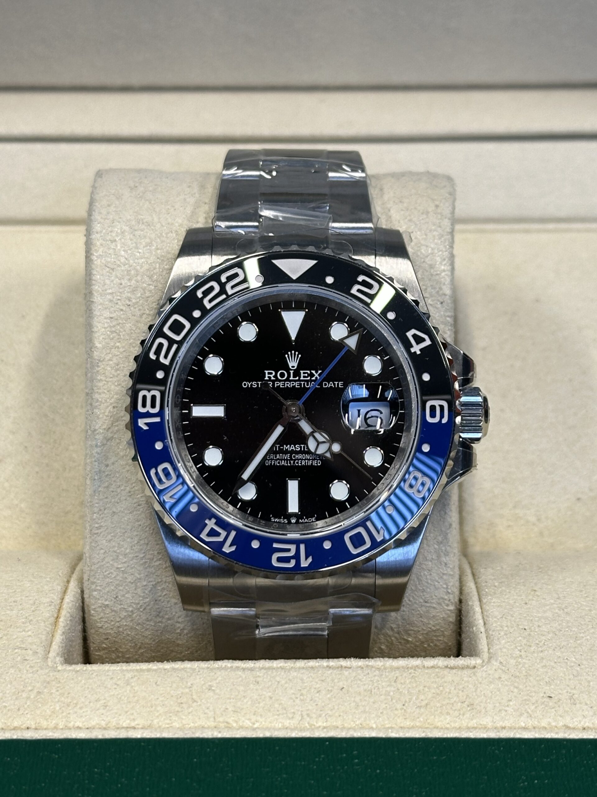 Rolex GMT-MASTER 40" | Batman Oyster (BP SWISS MADE)