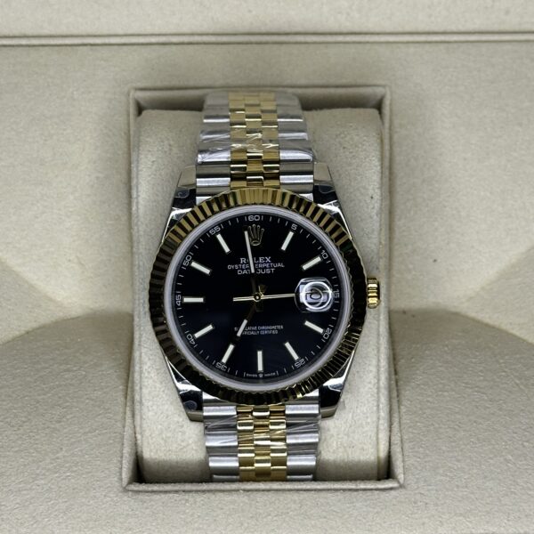 Rolex Datejust 41" | Black Dial Bi-Color Gold (BP SWISS MADE)