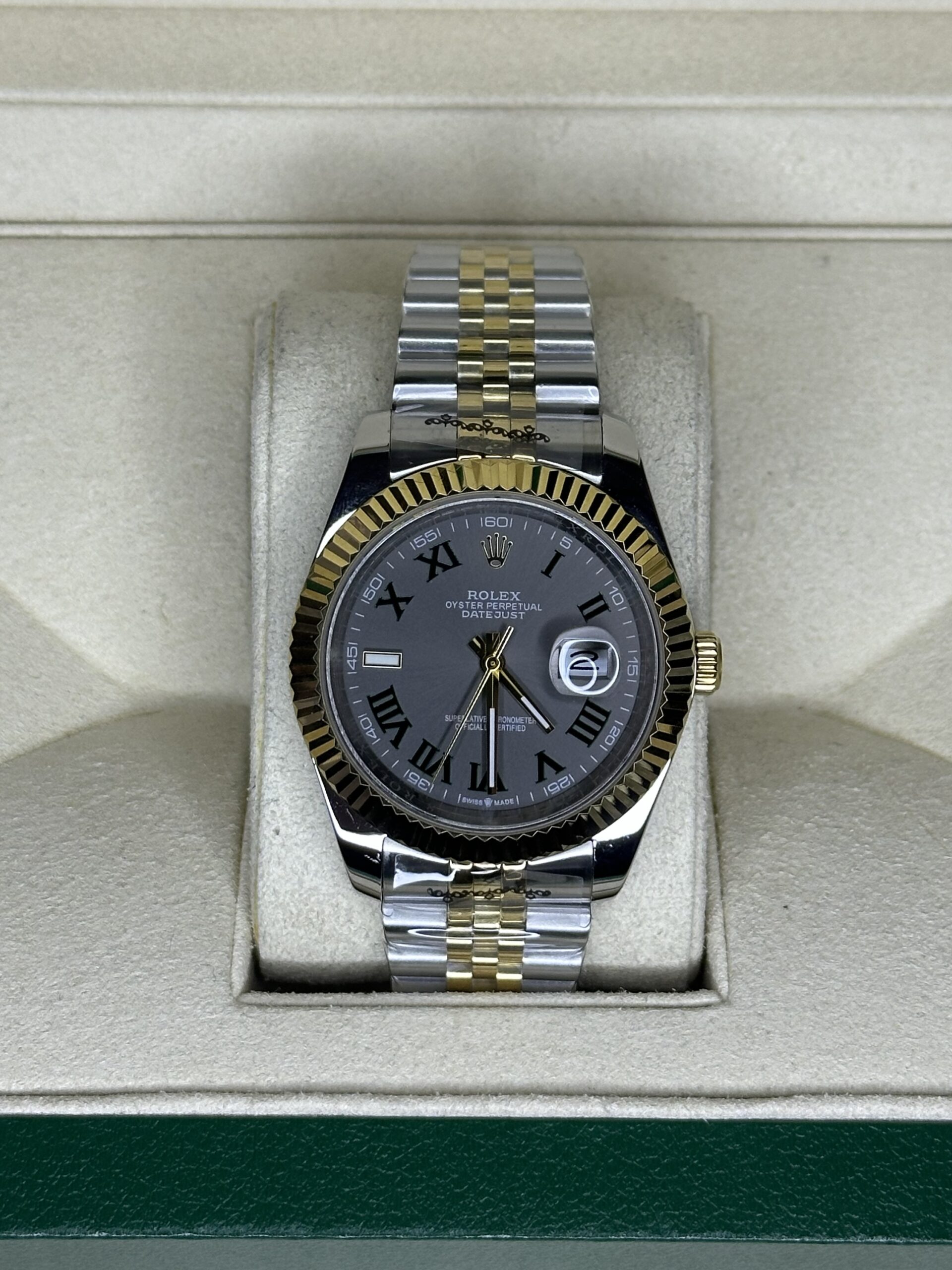 Rolex Datejust 41" | Wimbledon Bi-Color Gold (AAA+)