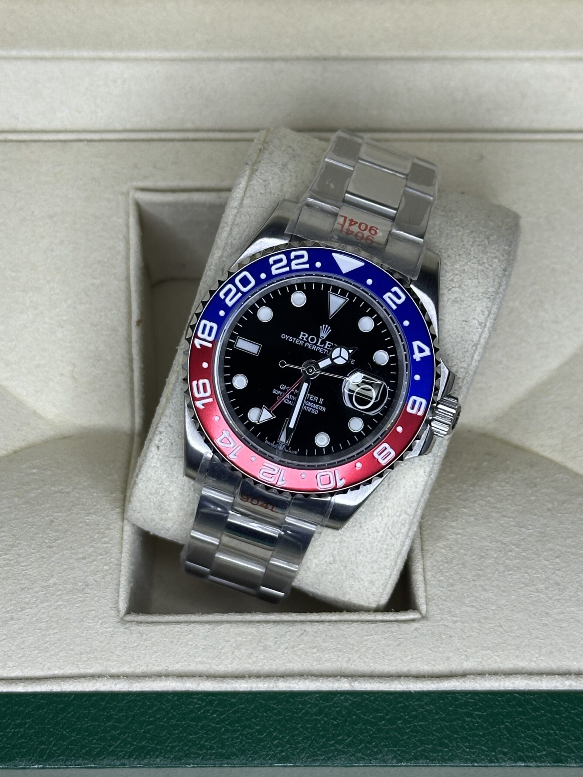 Rolex GMT-Master 40'' | Pepsi Oyster (AAA+) - Afbeelding 2
