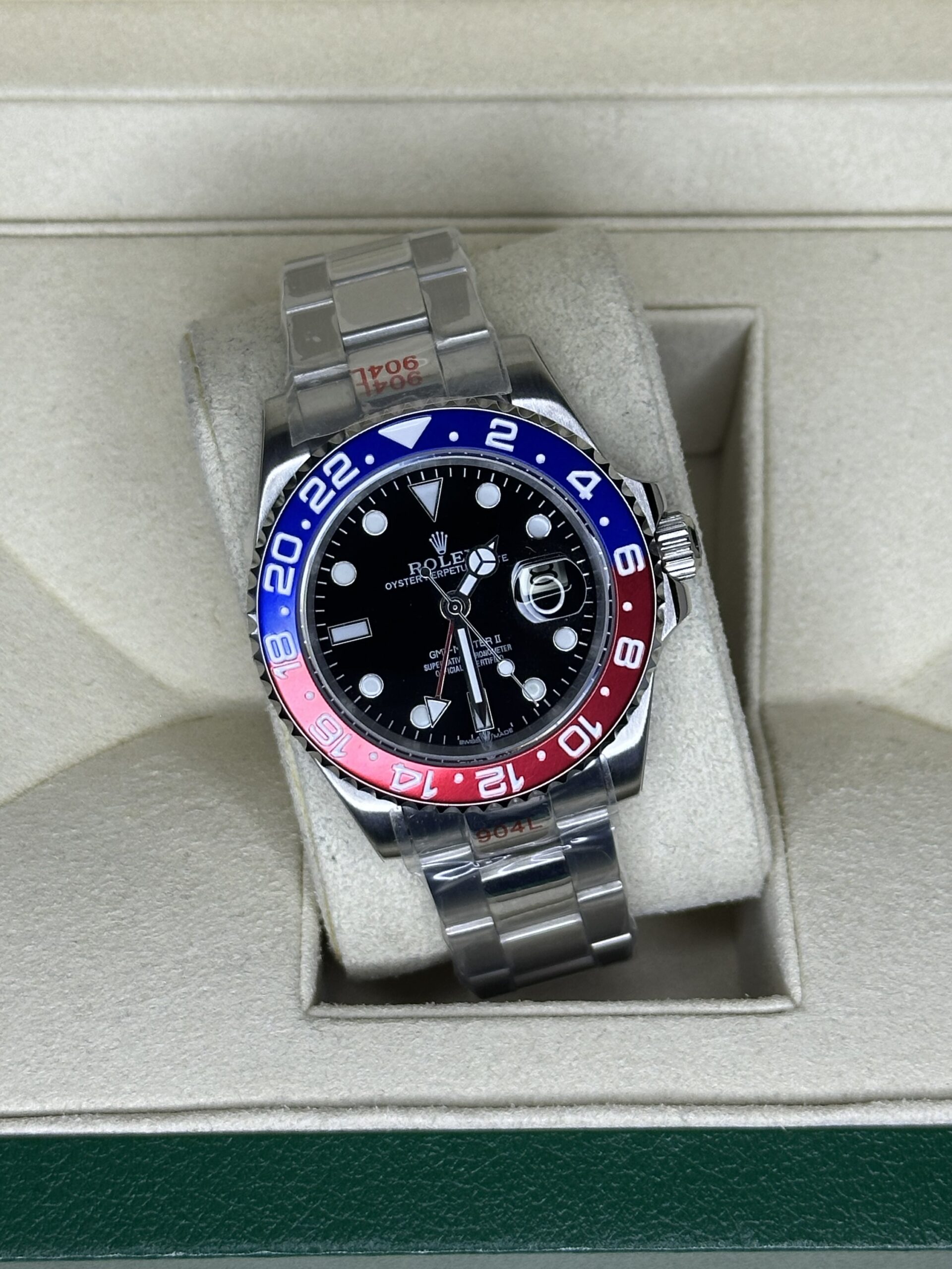 Rolex GMT-Master 40'' | Pepsi Oyster (AAA+) - Afbeelding 3