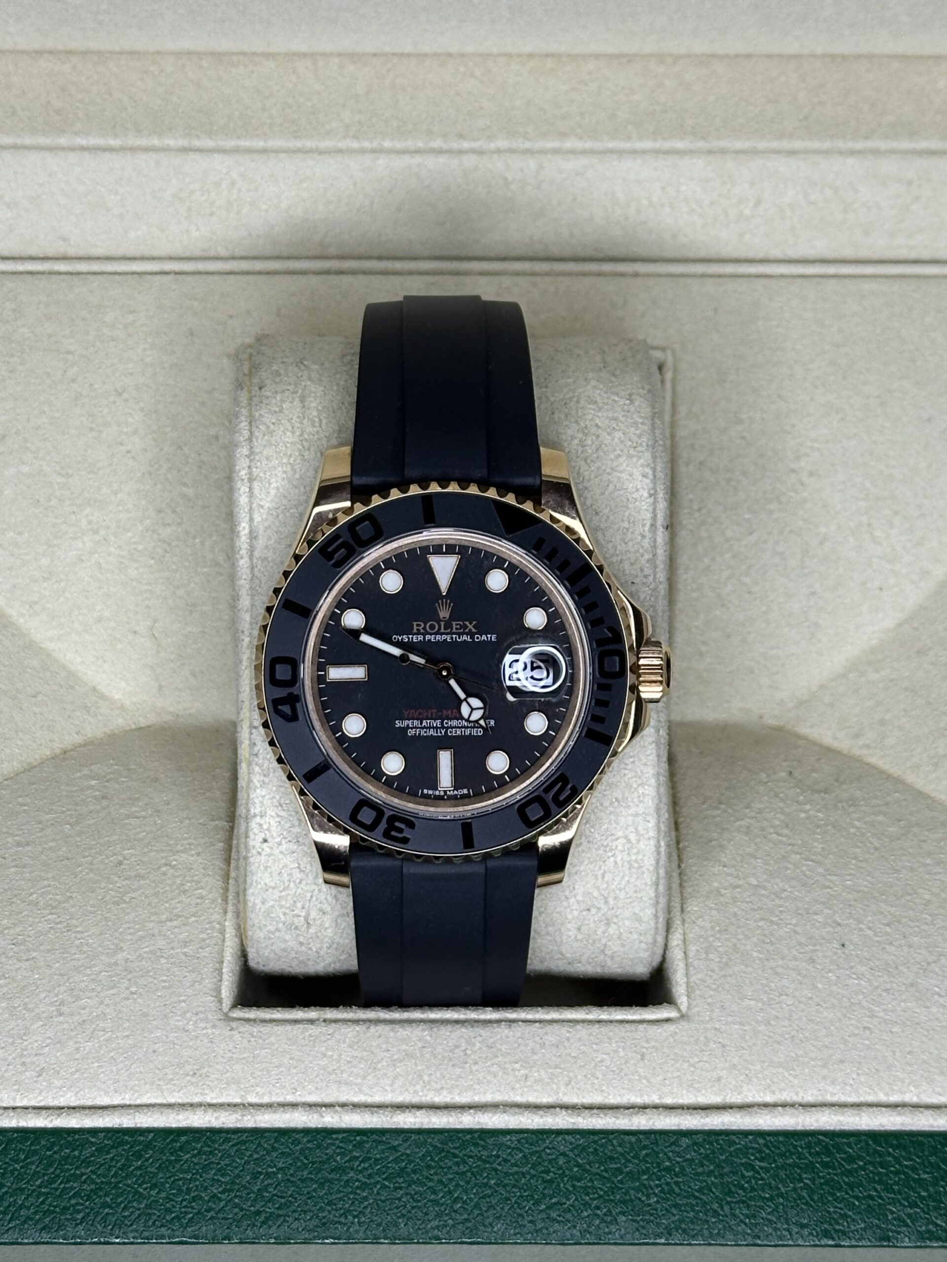 (2E HANDS) Rolex Yacht-Master 40" | Rosé Gold Oysterflex(BP SWISS MADE)