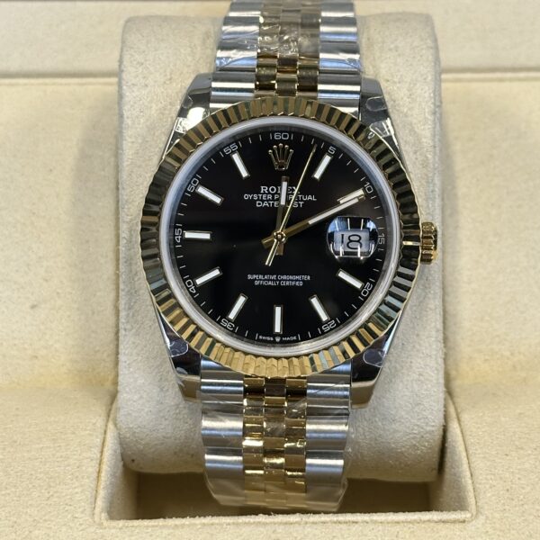 Rolex Datejust 41" | Black Dial Bi-Color Gold (BP SWISS MADE)