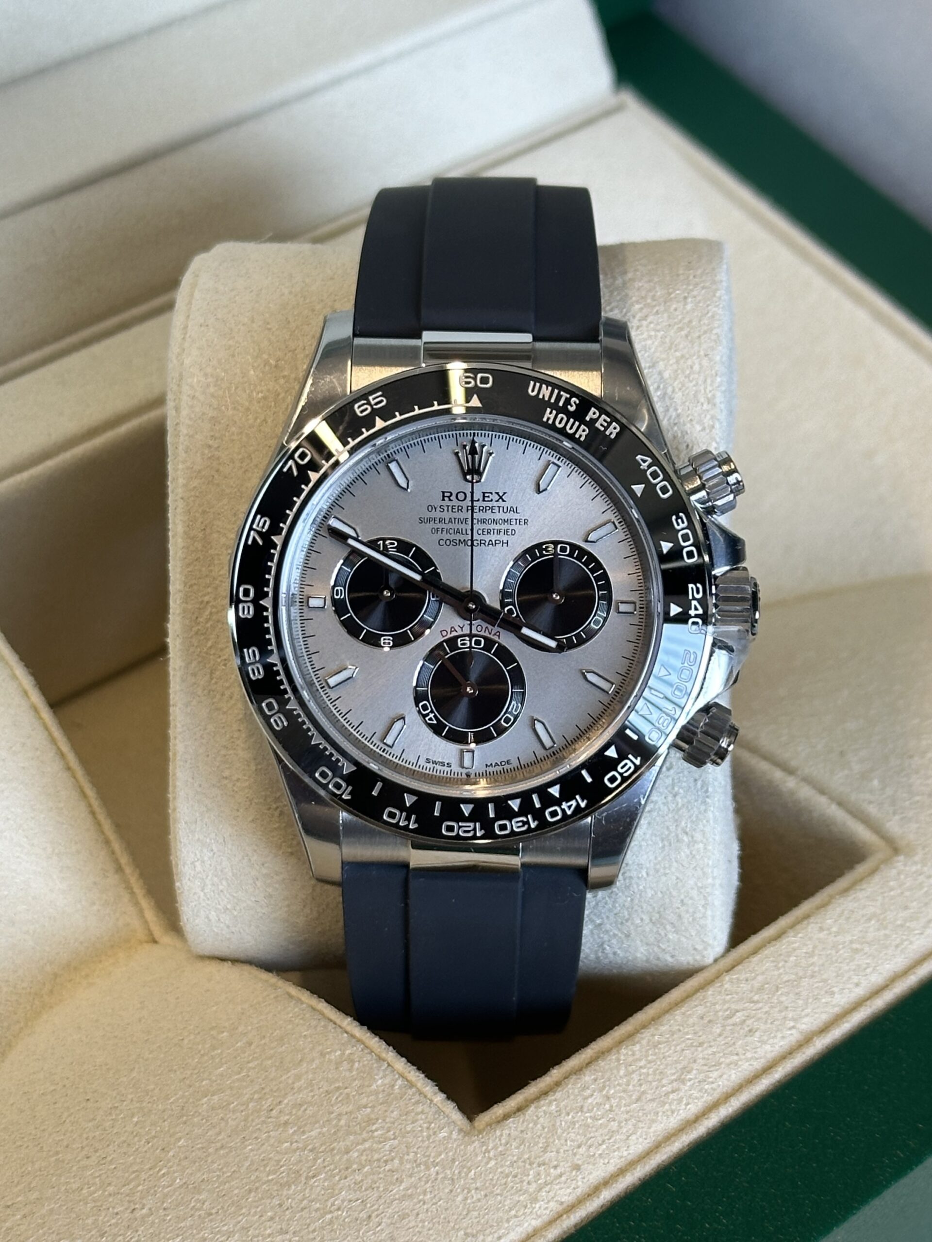 Rolex Daytona 40" | Oysterflex ‘Ghost’ (SUPERCLONE) - Afbeelding 2