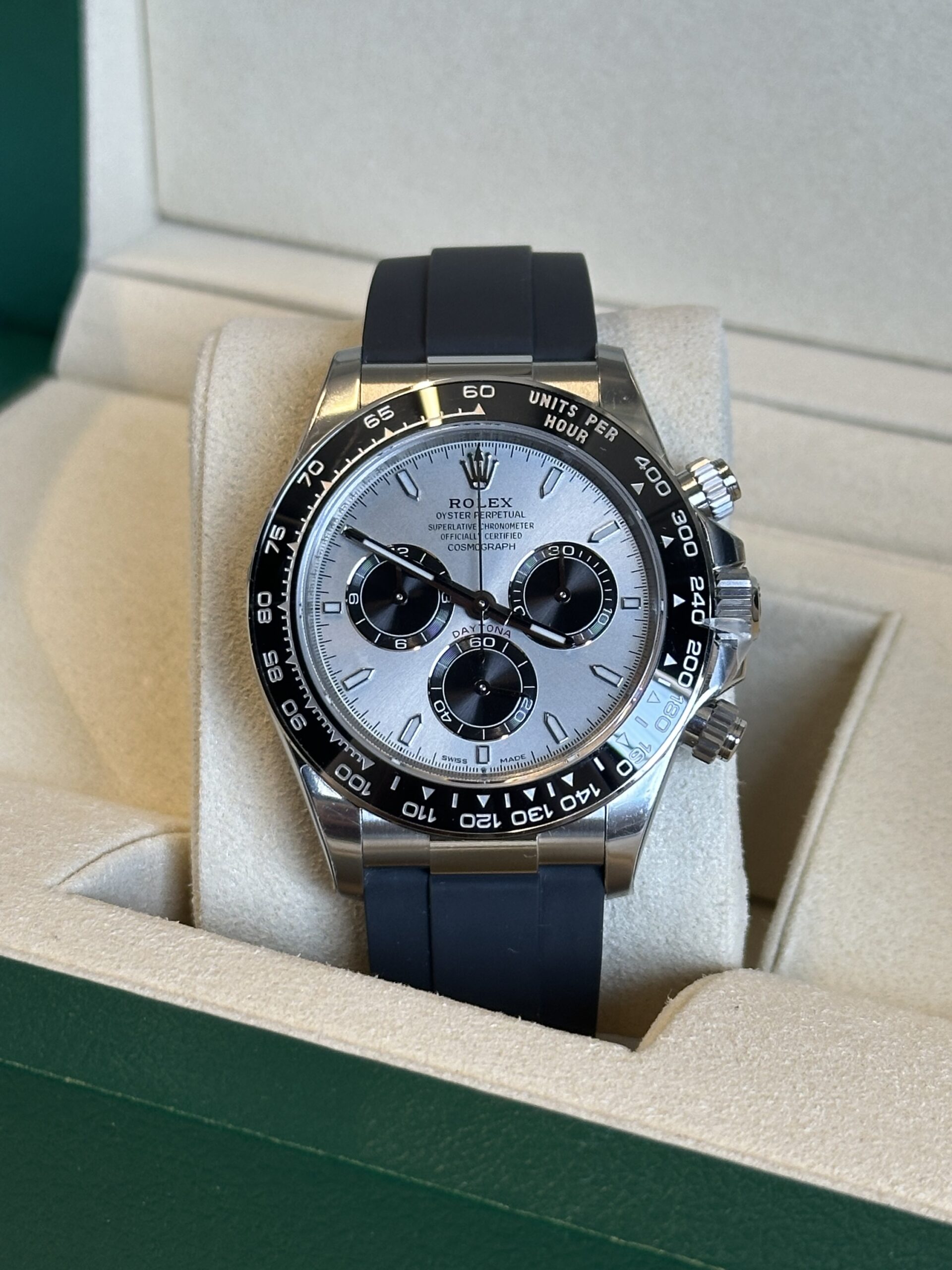 Rolex Daytona 40" | Oysterflex ‘Ghost’ (SUPERCLONE) - Afbeelding 3