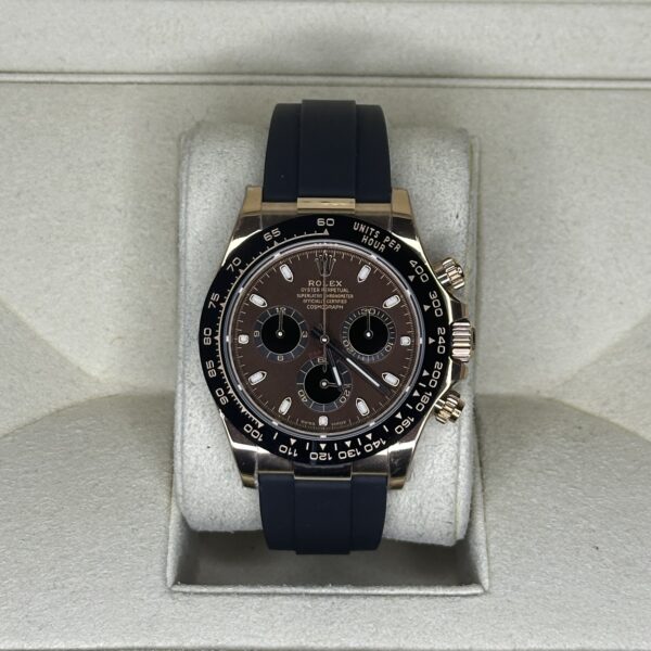 Rolex Daytona 40" | Oysterflex Rose Gold ‘Chocolate’ (SUPERCLONE)