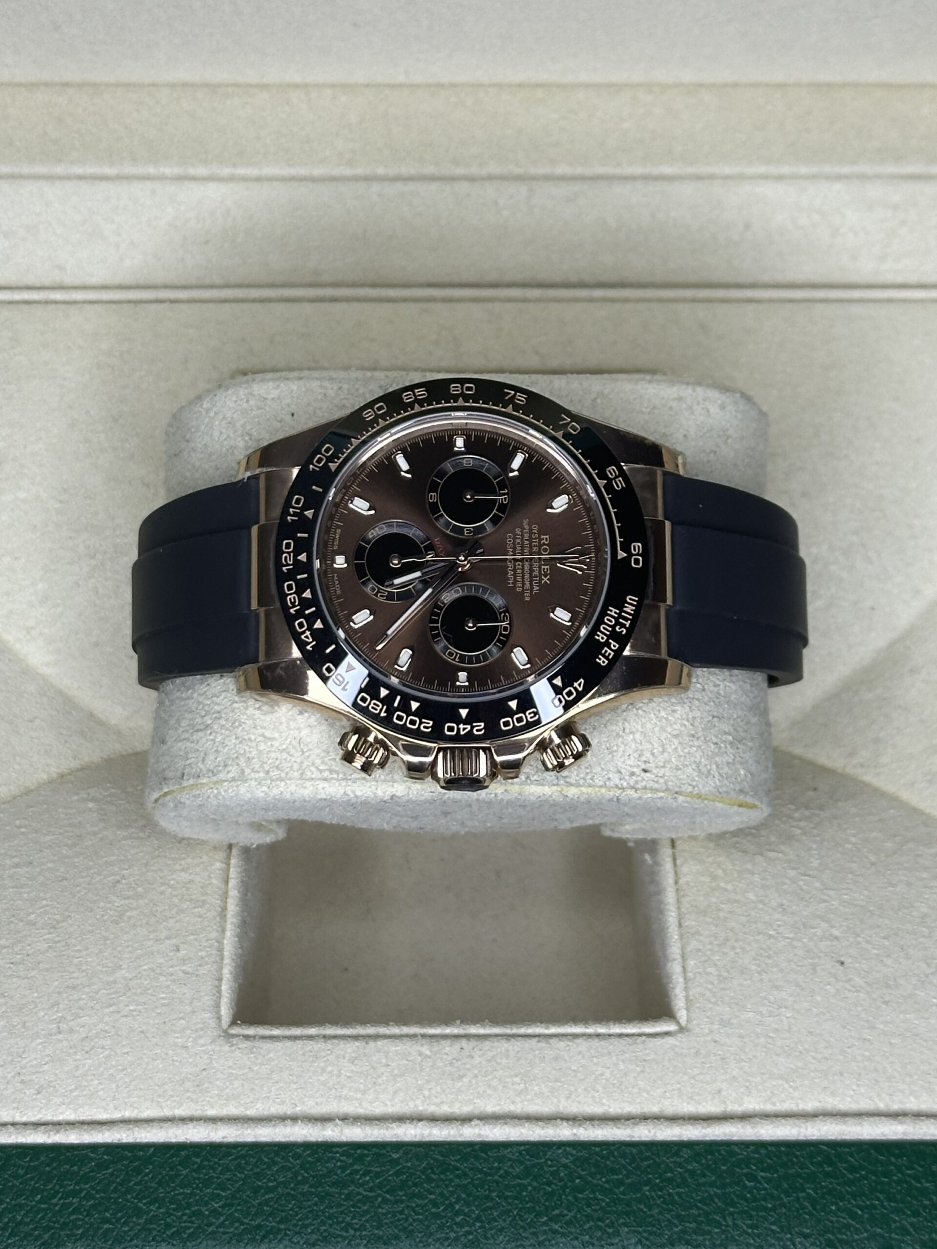 Rolex Daytona 40" | Oysterflex Rose Gold ‘Chocolate’ (SUPERCLONE) - Afbeelding 3