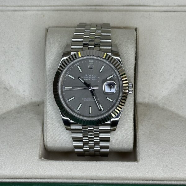 (2E HANDS) Rolex Datejust 41" | Grey Dial (BP SWISS MADE)