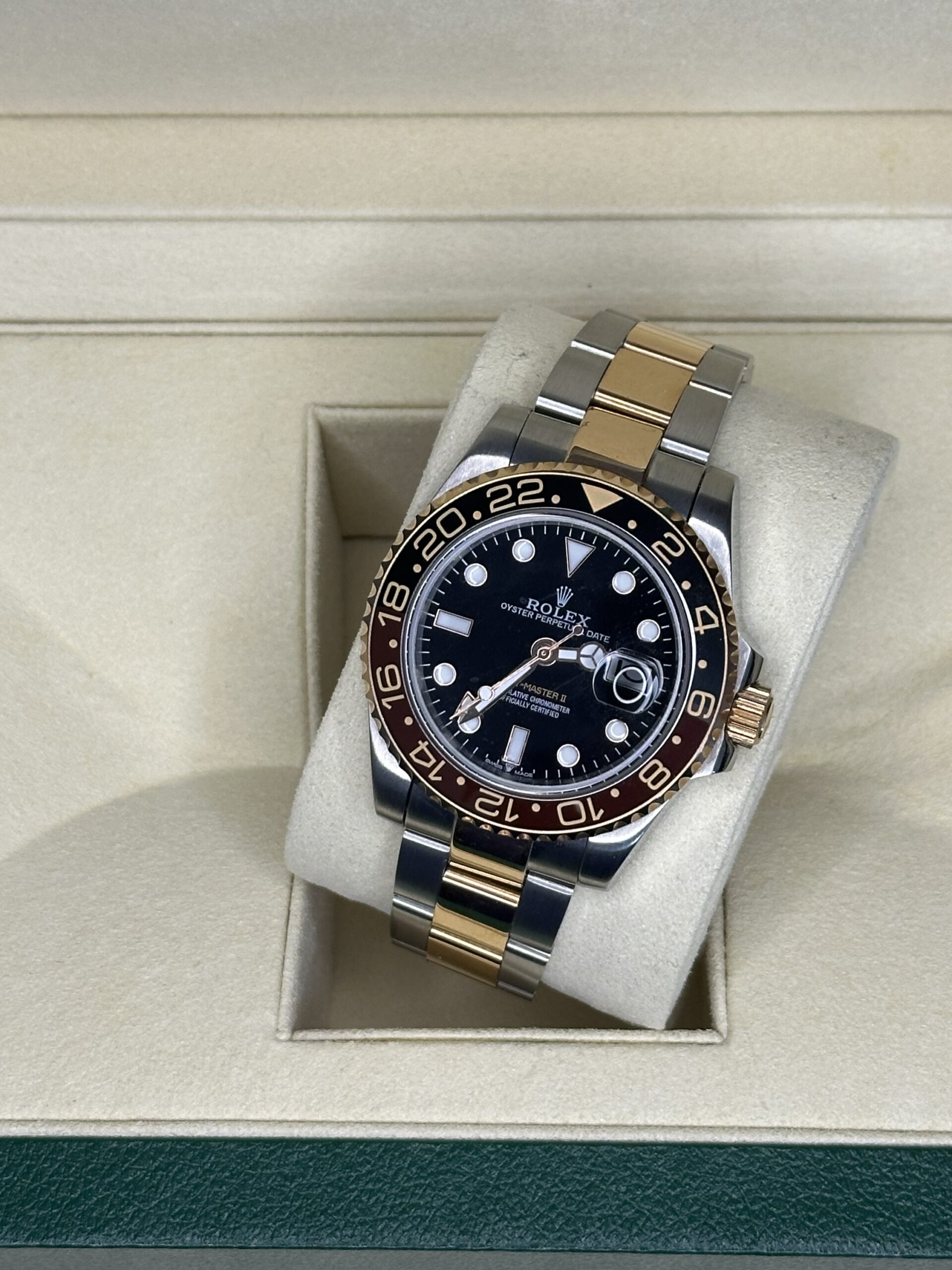 (2E HANDS) Rolex GMT-Master II 40" | Rootbeer (AAA+) - Afbeelding 2
