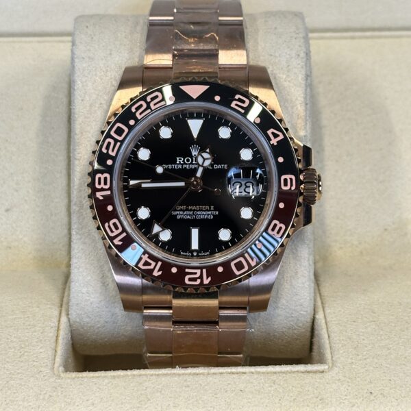 Rolex GMT-MASTER II 40" | Rootbeer Full Rosé (BP SWISS MADE)