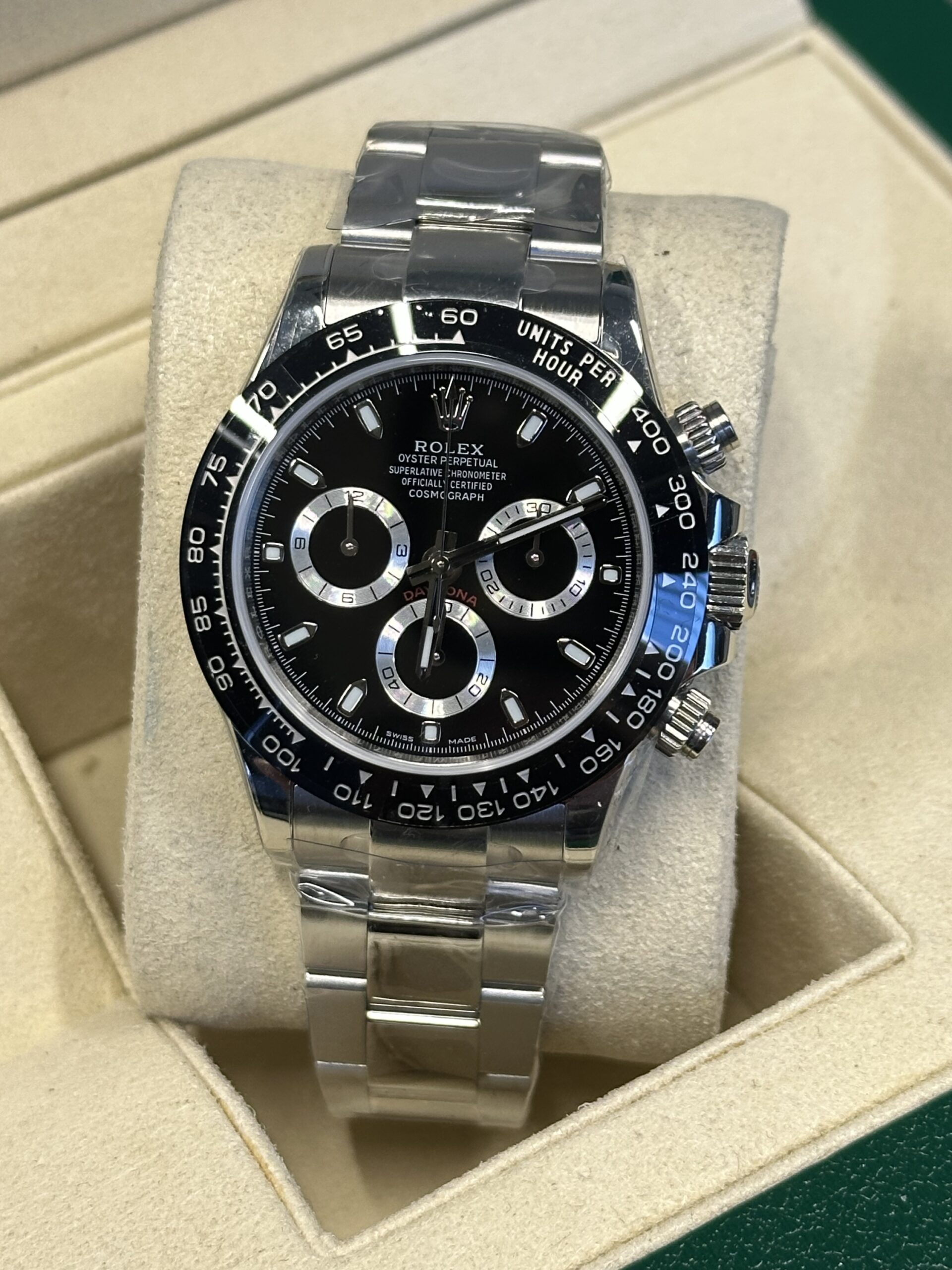 Rolex Daytona 40" | Black Dial (BP SWISS MADE) - Afbeelding 2