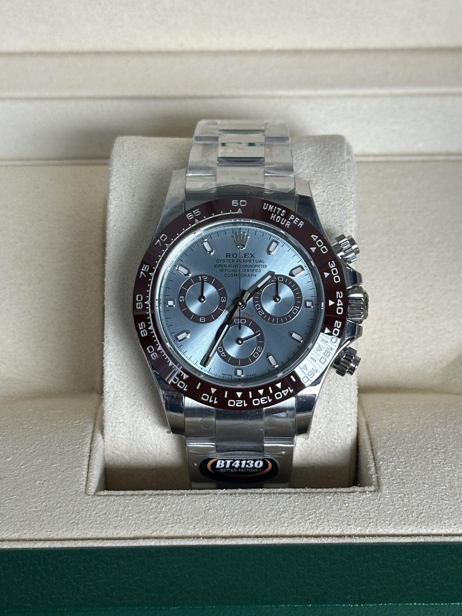 Rolex Daytona 40" | Ice Blue Dial (SUPERCLONE)