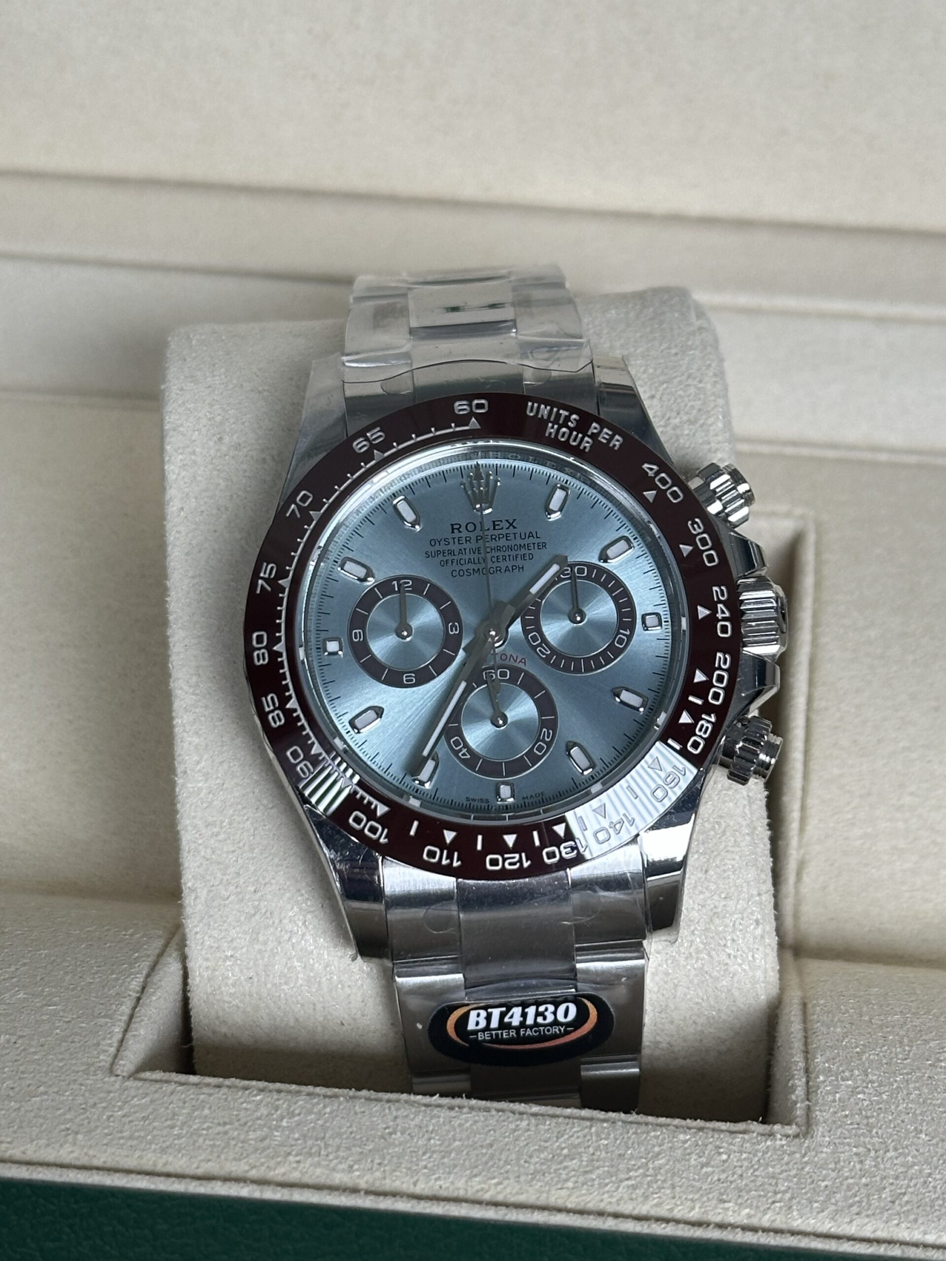Rolex Daytona 40" | Ice Blue Dial (SUPERCLONE) - Afbeelding 3