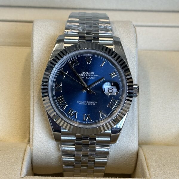 Rolex Datejust 41" | Blue Azzurro Dial (BP SWISS MADE)