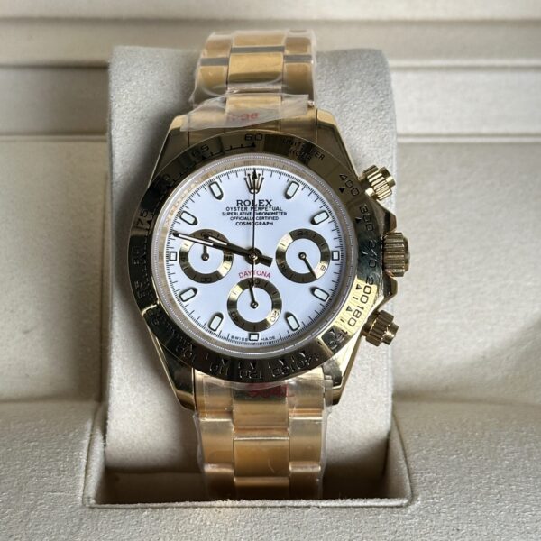 Rolex Daytona 40'' | White Dial Gold (AAA+)