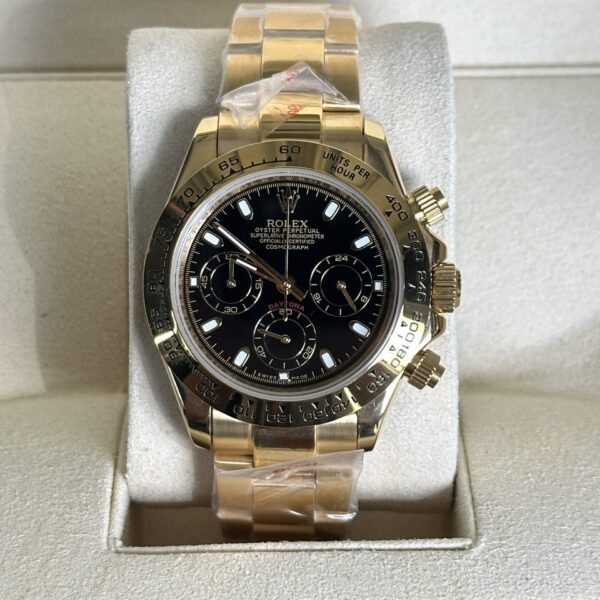 Rolex Daytona 40'' | Full Gold Black Dial (AAA+)