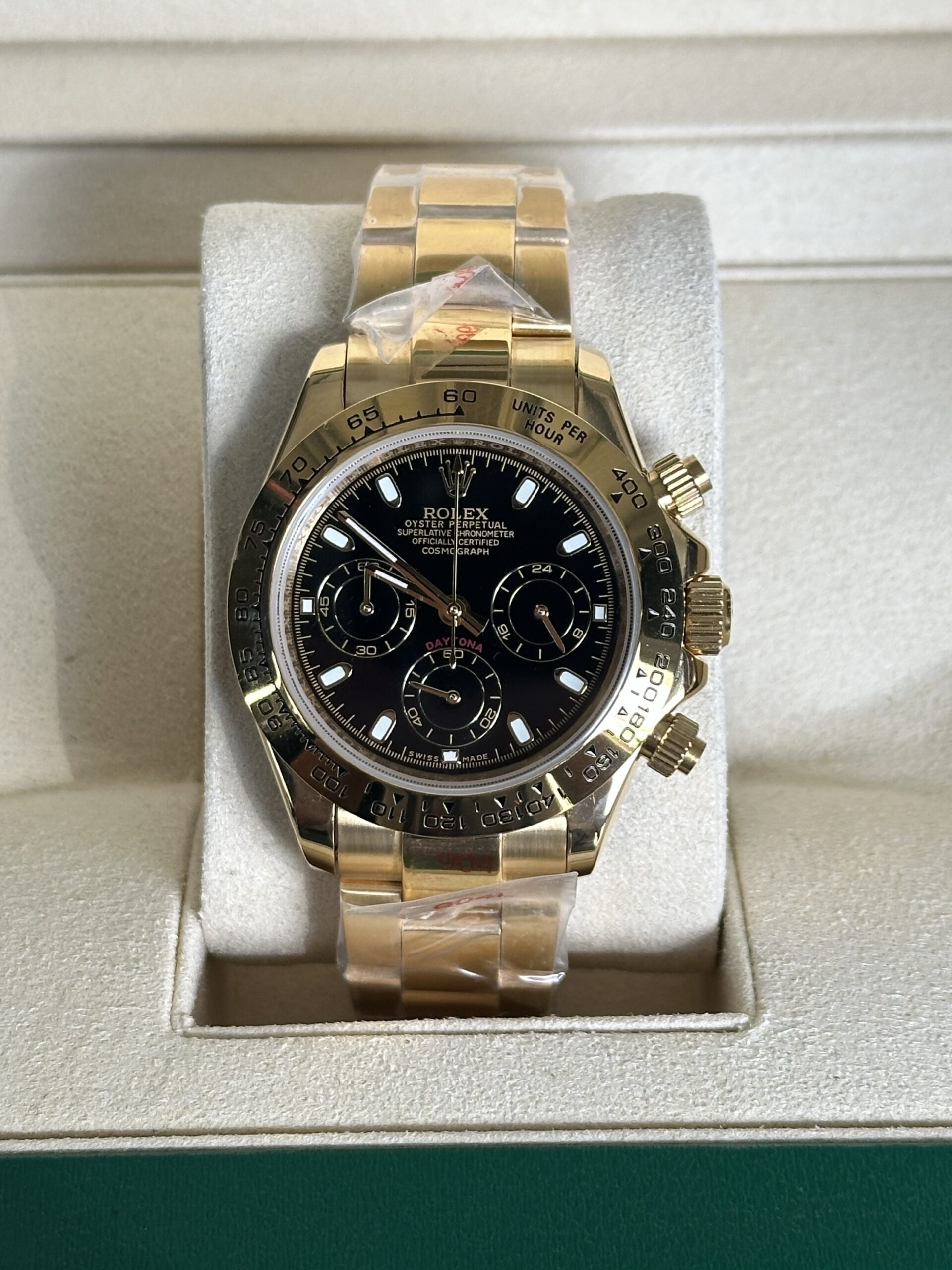Rolex Daytona 40'' | Full Gold Black Dial (AAA+)