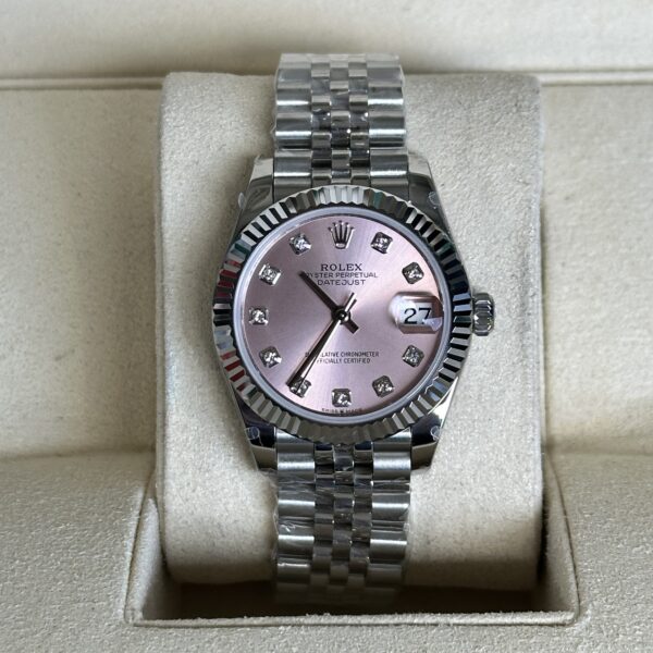 Rolex Lady-Datejust 31" | Pink Diamond Dial (BP SWISS MADE)