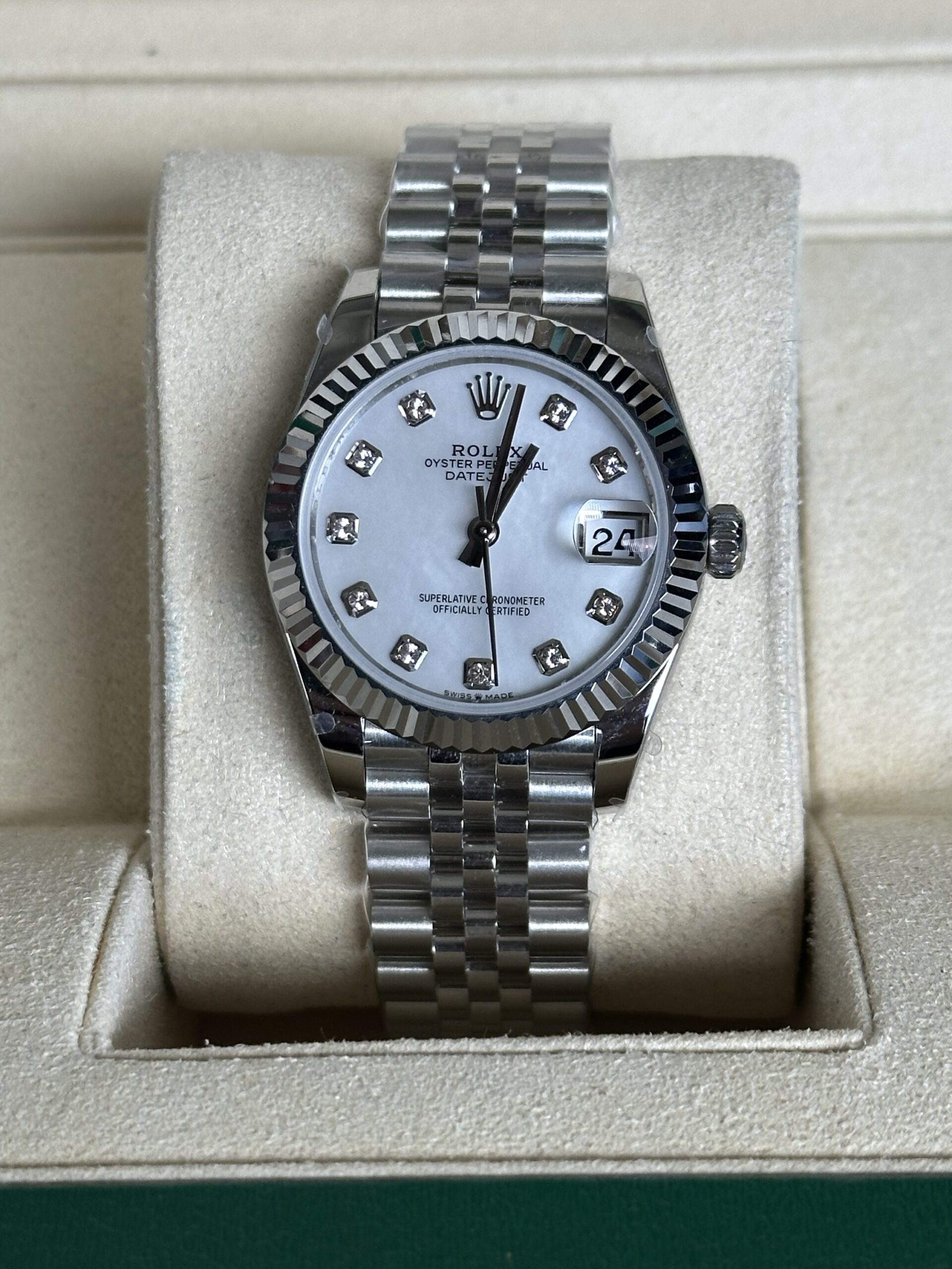 Rolex Lady-Datejust 31" | Meteorite Diamond Dial (BP SWISS MADE)