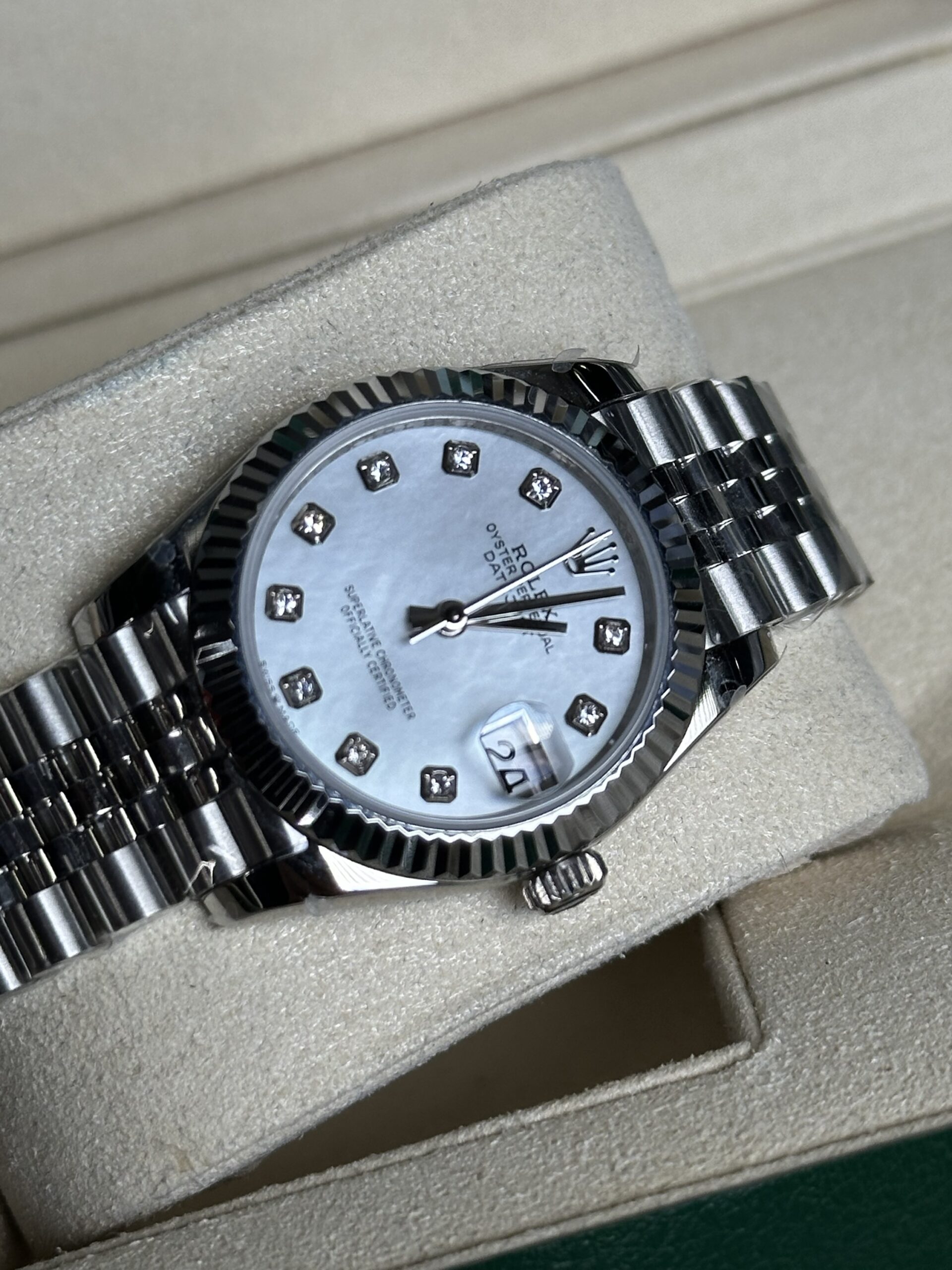 Rolex Lady-Datejust 31" | Meteorite Diamond Dial (BP SWISS MADE) - Afbeelding 3