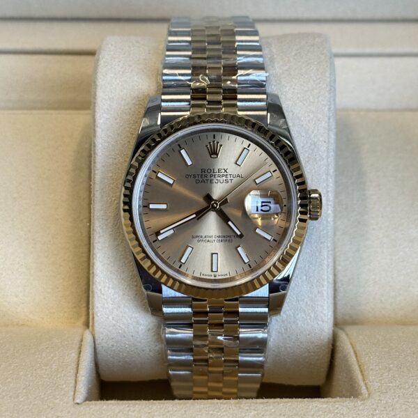 Rolex Datejust 36" | Champagne Bi-Color Gold (BP SWISS MADE)