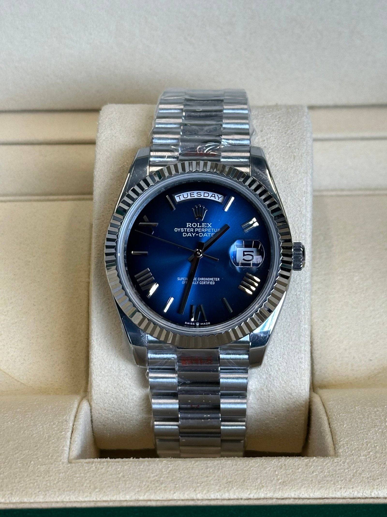Rolex Day-Date 40" | Blue Ombre Dial (SUPERCLONE)
