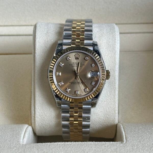 Rolex Lady-Datejust 31" | Champagne Diamond Dial (SUPERCLONE)