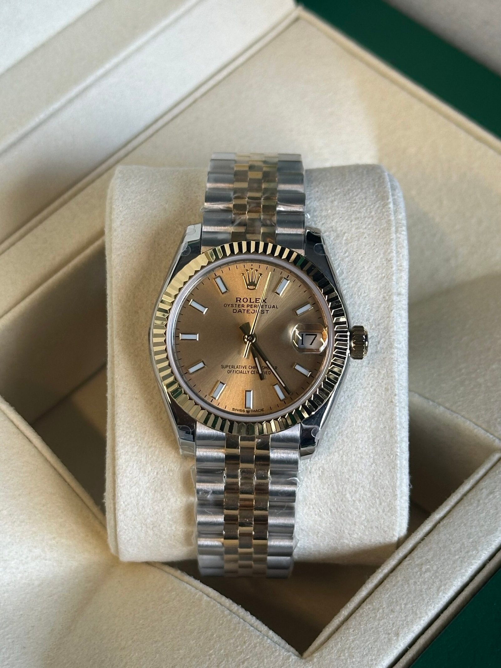 Rolex Lady-Datejust 31" | Champagne Dial (SUPERCLONE) - Afbeelding 2