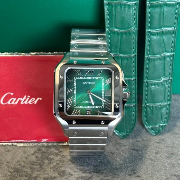 Cartier Large Size | Green Dial (SUPERCLONE)