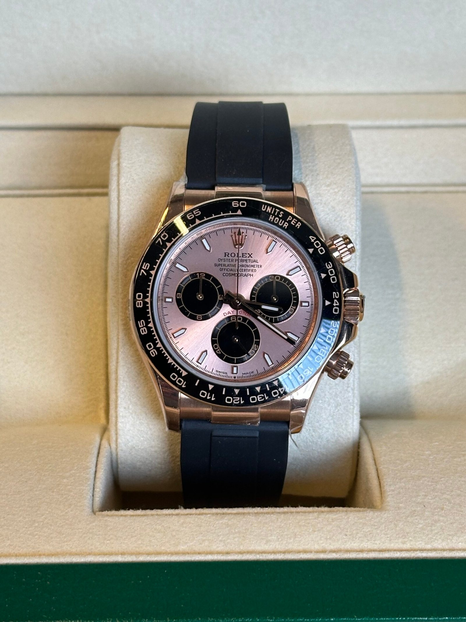 Rolex Daytona 40" | Everose Oysterflex (BP SWISS MADE)